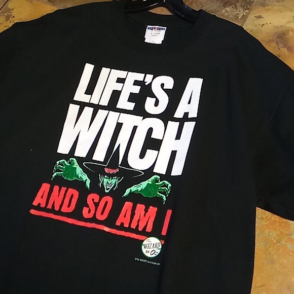 "Life's a Witch" black tshirt - Picture 3 of 7